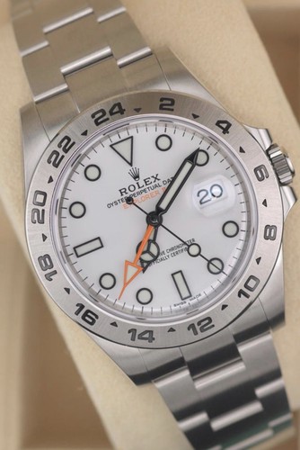 Rolex explorer 216570 polar - ii,