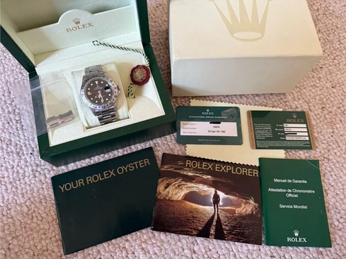 Rolex explorer 16570 full - rolex,