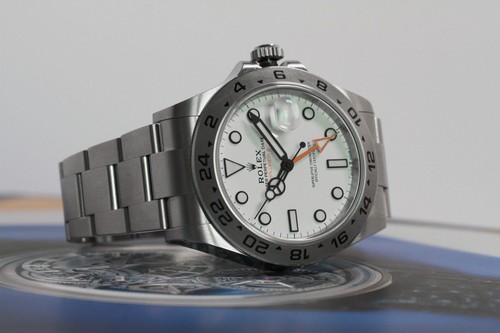 Rolex explorer white men - explorer, ii