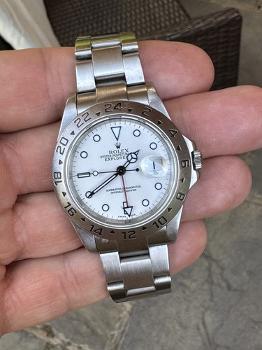 Rolex explorer white - ii, men's