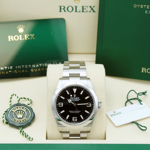 Rolex explorer 224270 black - explorer,