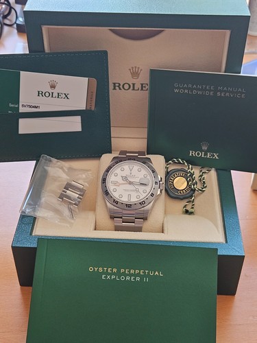 Rolex explorer white - white, men's