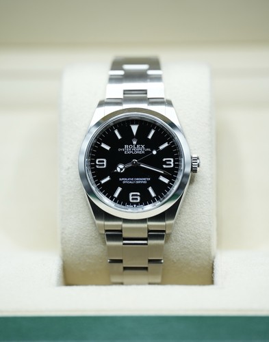 Gents stainless steel rolex - steel,