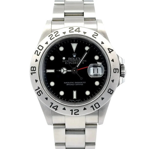Rolex explorer black dial - rolex,
